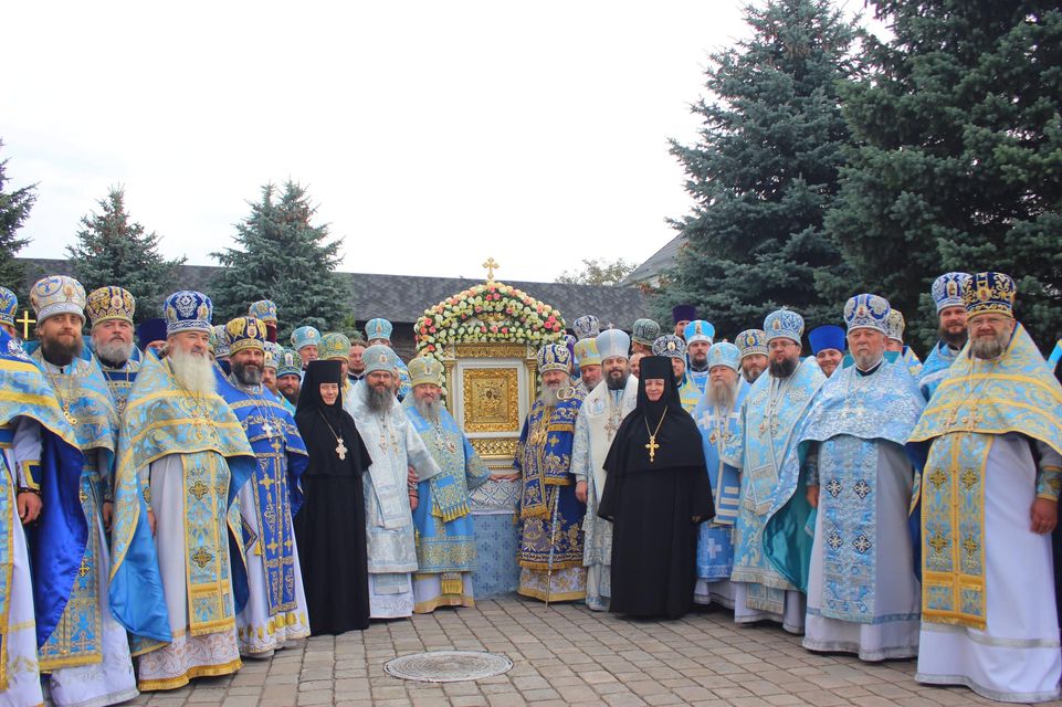 В Зимненской обители на Волыни молитвенно почтили Святогорский Зимненский чудотворный образ Пресвятой Богородицы