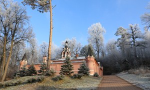 Саввино-Сторожевский монастырь начал ремонт дороги к скиту