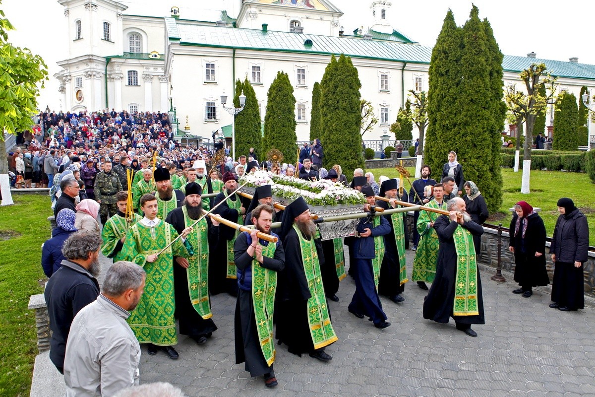 В Почаевской лавре состоялись торжества по случаю дня памяти преподобного Амфилохия Почаевского