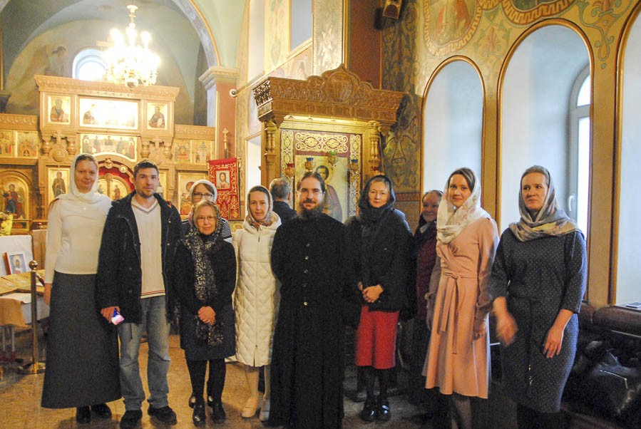 На Московском подворье Валаамского монастыря открылась выставка работ студентов Иконописной школы