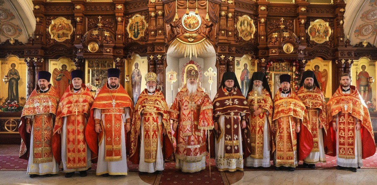 В Екатерининском ставропигиальном мужском монастыре г. Видное торжественно отметили престольный праздник и 365-летний юбилей обители