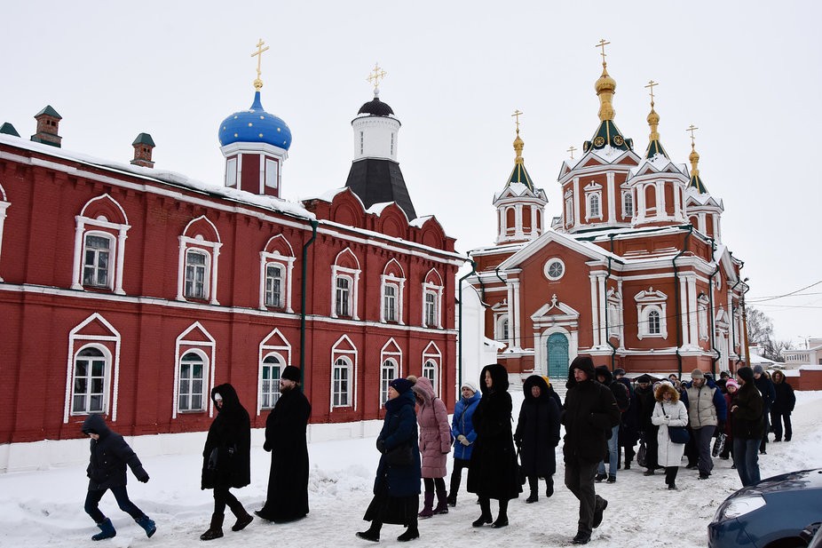Прихожане Московского подворья Валаамского монастыря совершили паломничество по святыням г. Коломны