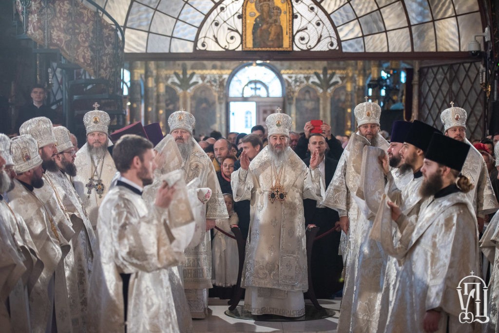 Блаженнейший митрополит Онуфрий возглавил в Киево-Печерской лавре празднование Рождества Христова