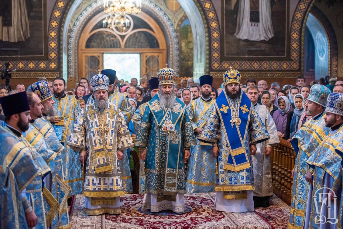 Блаженнейший митрополит Онуфрий совершил Литургию в Покровском монастыре г. Киева
