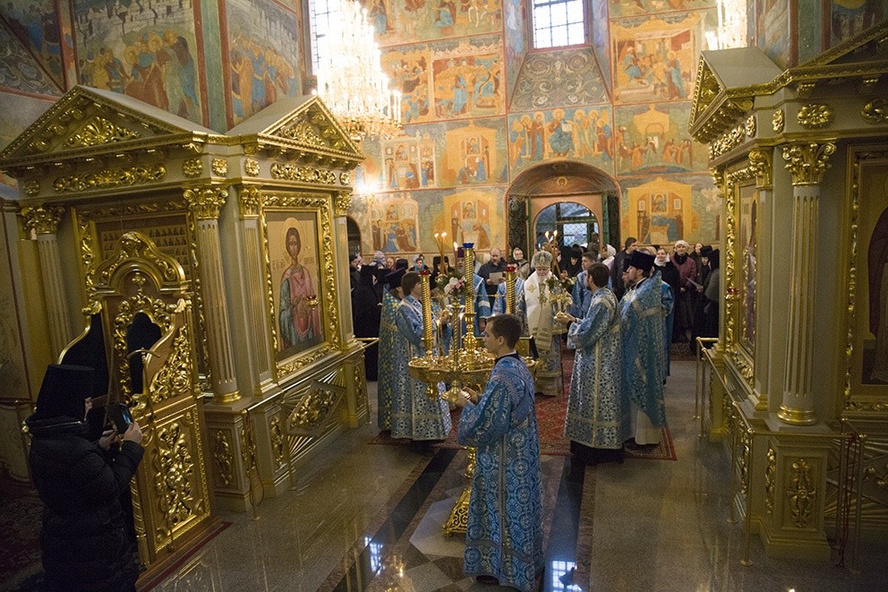 В Введенском Толгском монастыре Ярославской митрополии отметили престольный праздник 