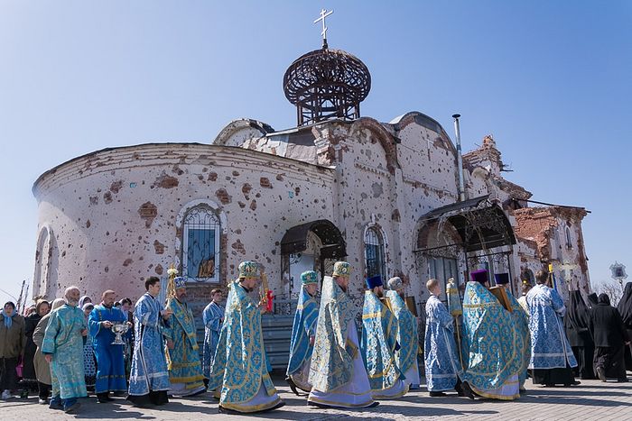 В Иверском монастыре г. Донецка возобновляются регулярные богослужения