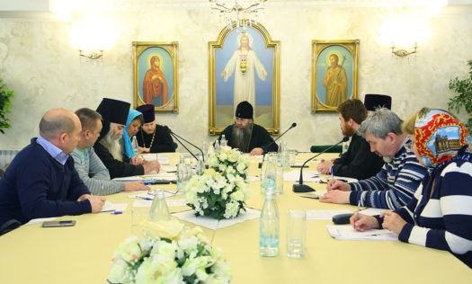 Митрополит Георгий провел совещание по вопросам строительства и реконструкции храмов и монастырей Нижегородской епархии