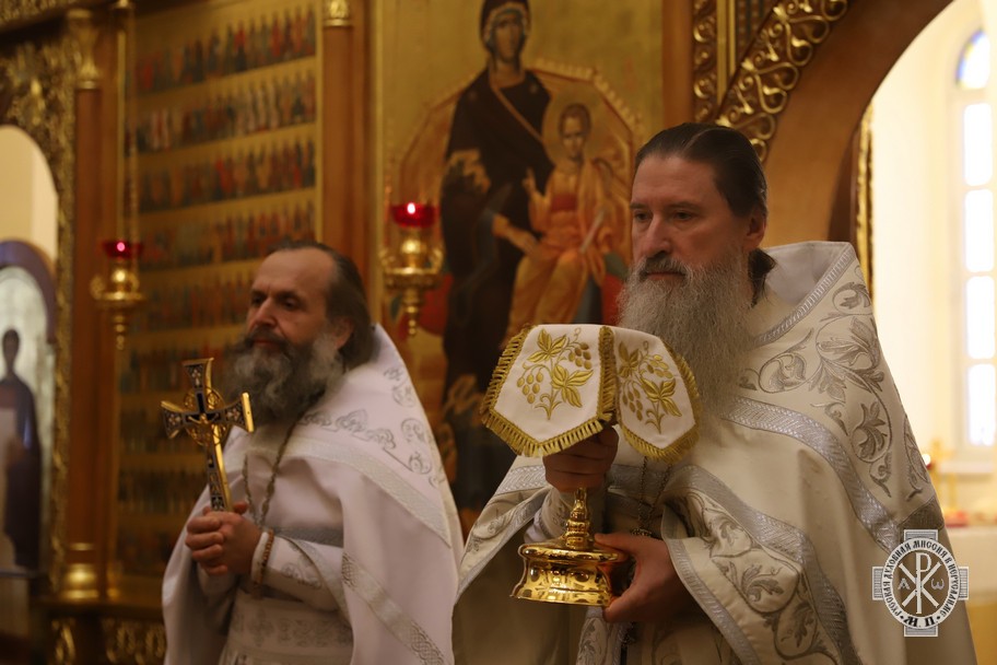 Начальник Русской духовной миссии в Иерусалиме отслужил Литургию в Горненском монастыре