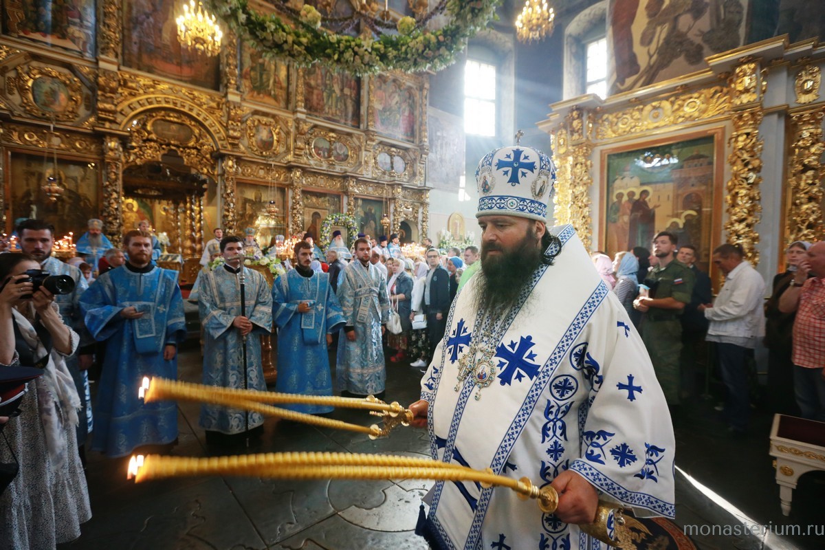В Донском монастыре состоялись торжества в день празднования Донской иконе Божией Матери