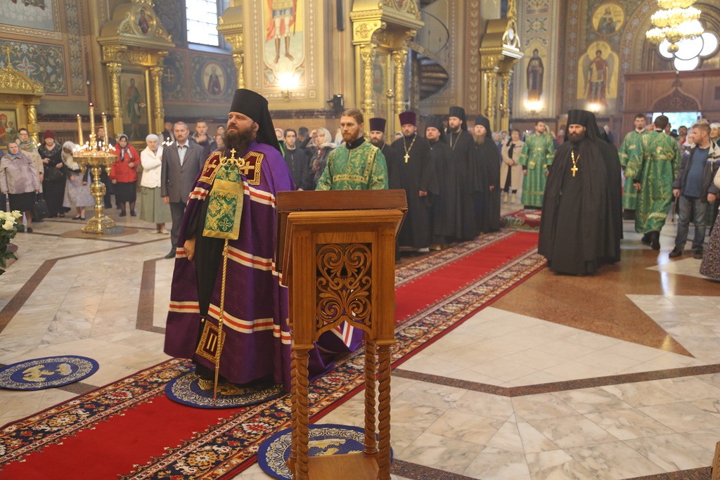 В Николо-Угрешском монастыре молитвенно почтили день памяти прп. Пимена Угрешского