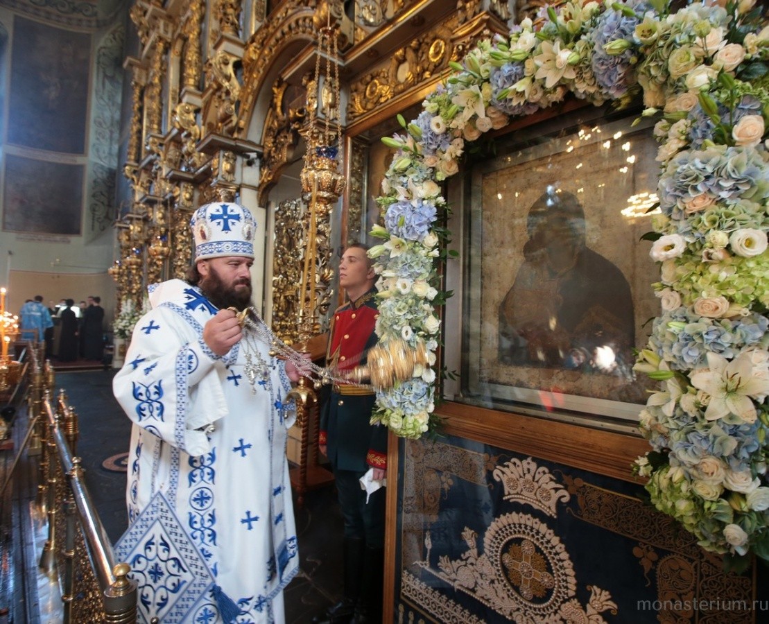В Донском монастыре состоялось празднование Донской иконе Божией Матери