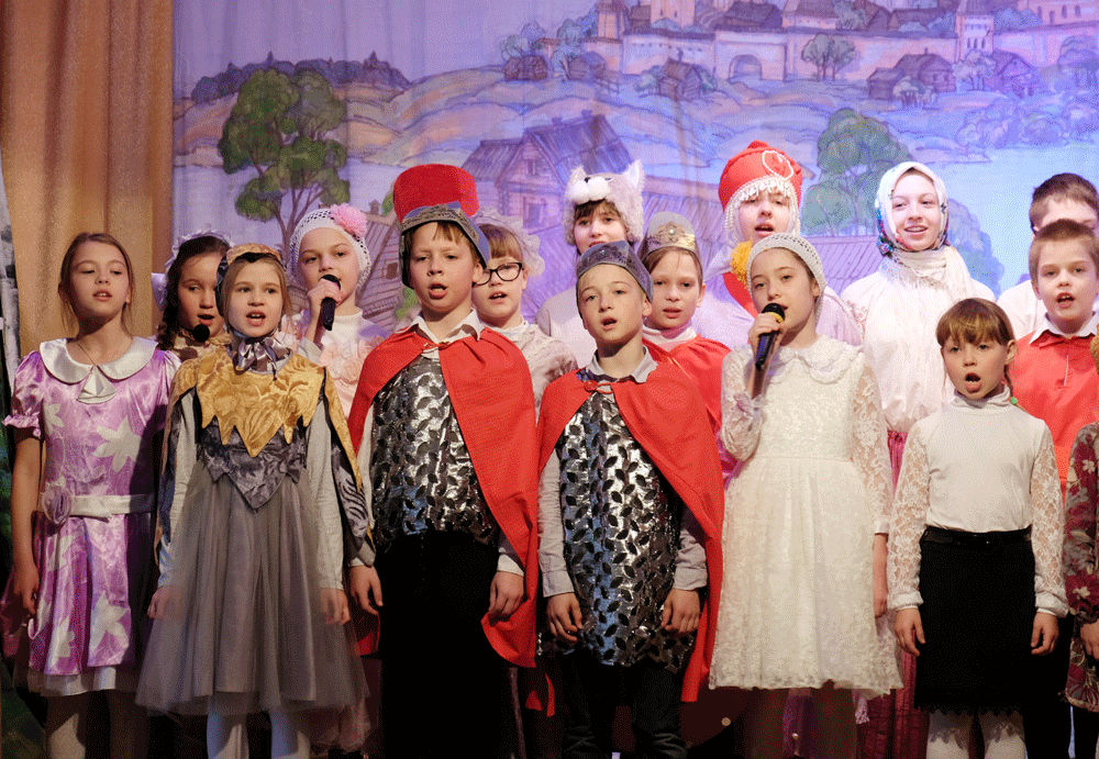 В Покровском Хотькове монастыре прошел детский концерт к женскому празднику в честь свв. жен-мироносиц