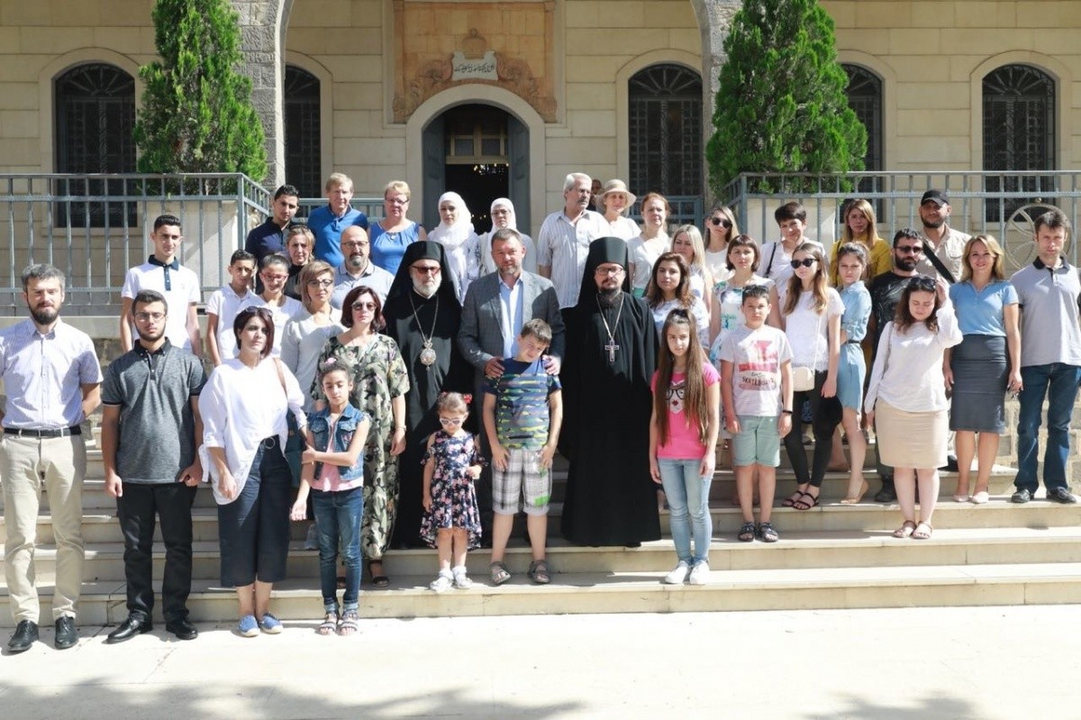 Семьи погибших в Сирии российских военнослужащих посетили монастыри Антиохийской Церкви