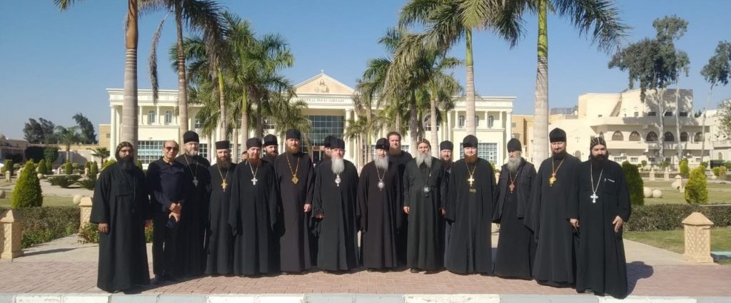 Монашеская делегация УПЦ посетила в Египте монастыри Нитрийской пустыни