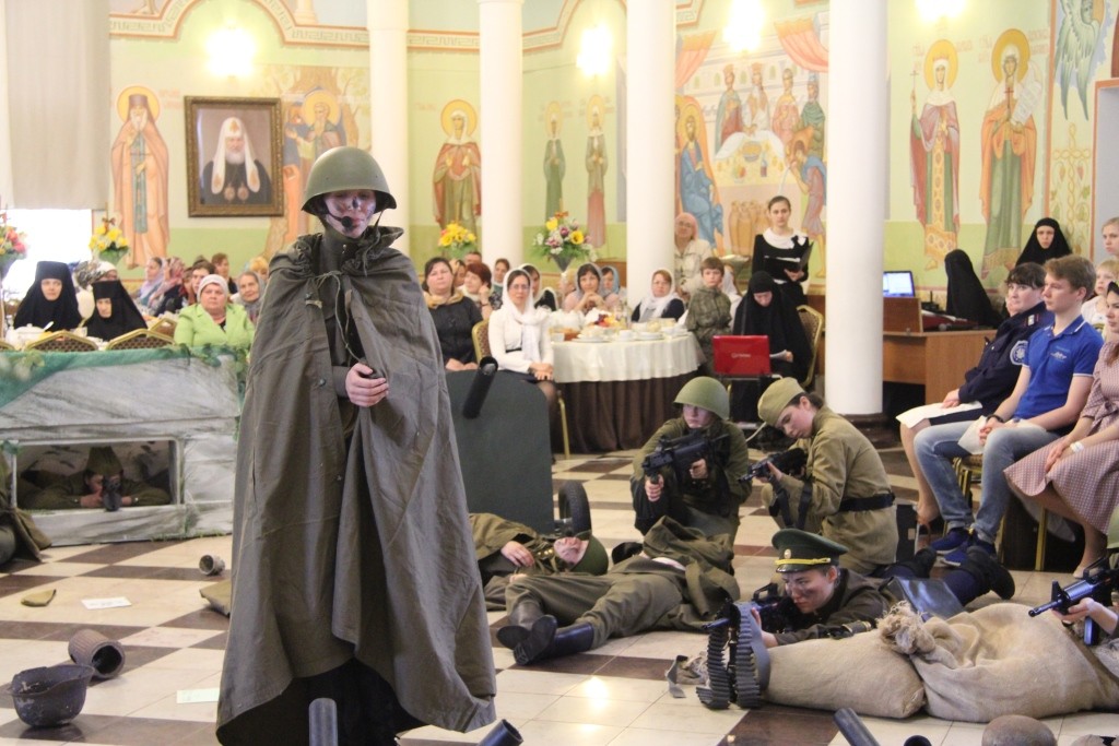 В Свято-Никольском Черноостровском монастыре г. Малоярославца отметили День Победы