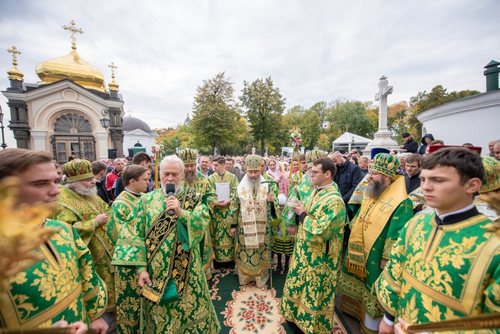 Блаженнейший митрополит Онуфрий возглавил в Киево-Печерской лавре празднование Собора преподобных Ближних пещер