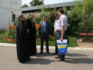 Саввино-Сторожевский монастырь посетил депутат Государственной Думы РФ Я. Е. Нилов