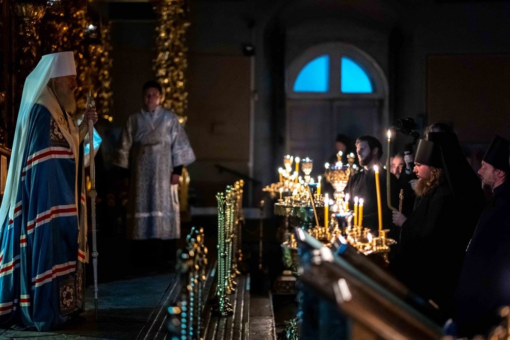 Наместник Донского ставропигиального монастыря Москвы совершил монашеский постриг послушника обители