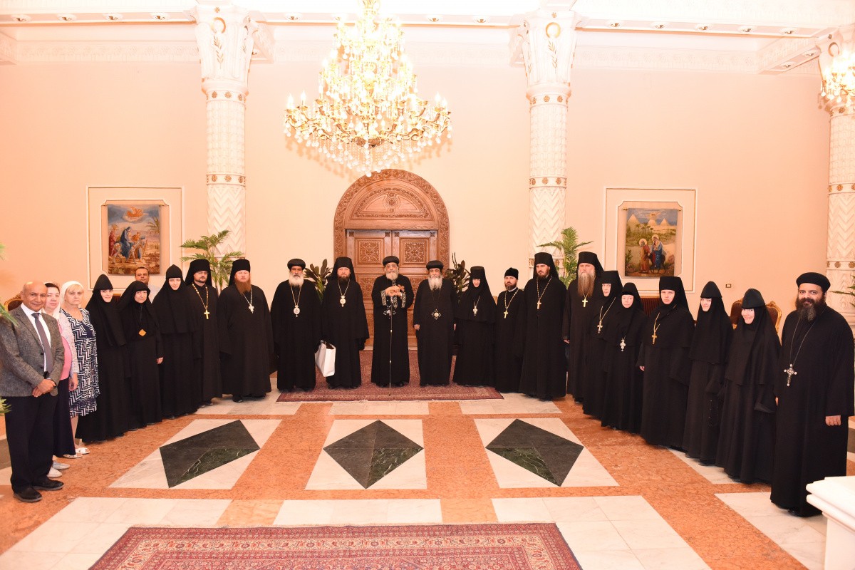 Делегация монашествующих Русской Православной Церкви совершила паломничество по общехристианским святыням Египта