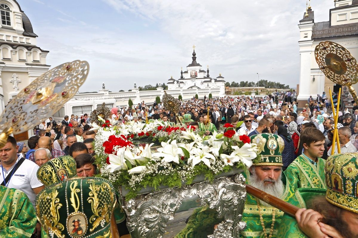В Почаевской лавре прошли торжества по случаю 360-летия обретения мощей преподобного Иова Почаевского