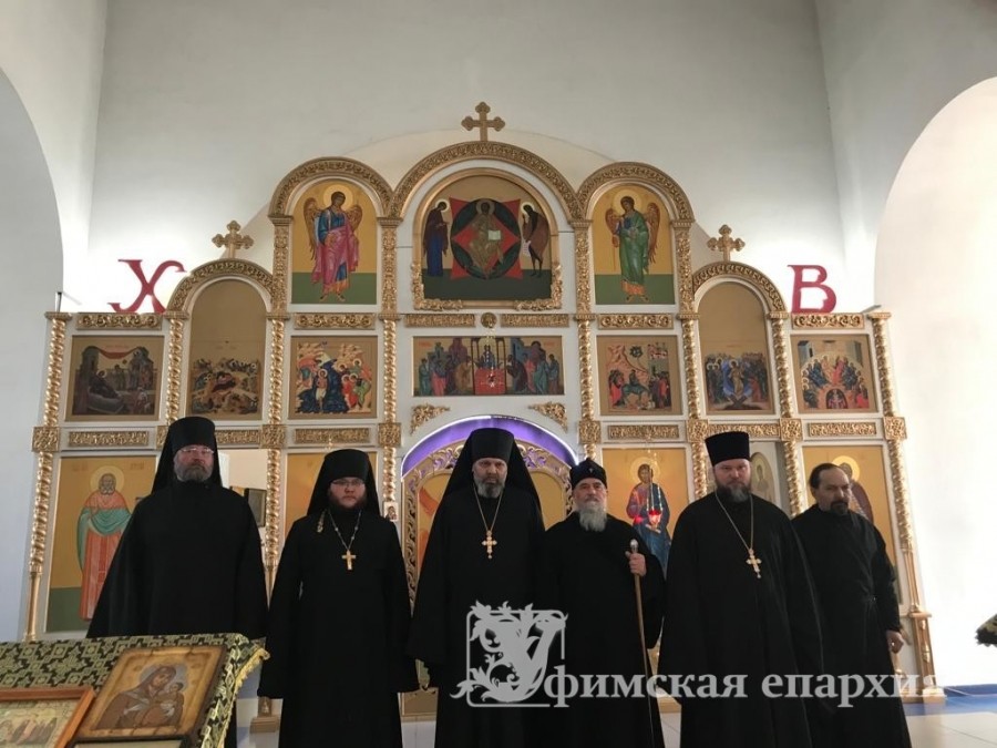 Митрополит Уфимский Никон посетил с рабочим визитом Пророко-Ильинский монастырь Нефтекамской епархии