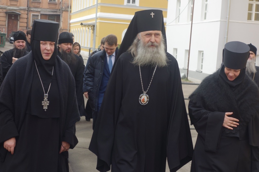 Архиепископ Феогност отслужил Литургию Преждеосвященных Даров в Богородице-Рождественском монастыре