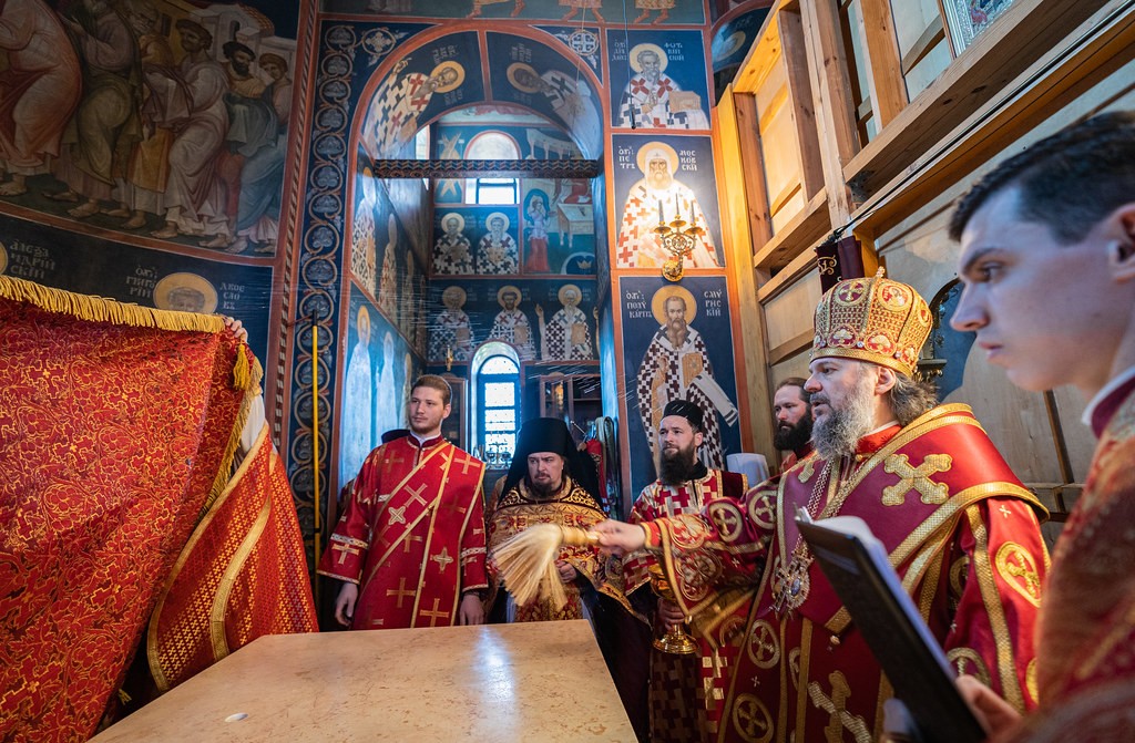 В Николо-Малицком монастыре Тверской епархии совершено великое освящение Покровского храма