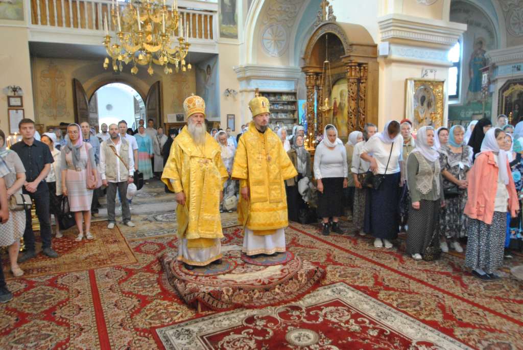 В Никольском монастыре в Белоруссии почтили память свт. Георгия (Конисского)