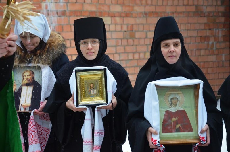 В монастыре в честь св. блж. Ксении Петербургской в Белоруссии состоялся престольный праздник