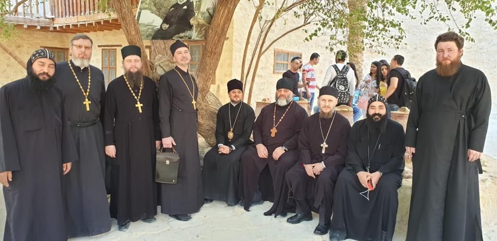 Делегация Русской Церкви посетила монастырь прп. Павла Фивейского в Египте