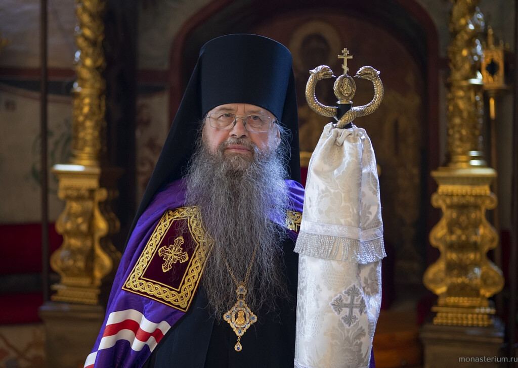 Святейший Патриарх Кирилл поздравил епископа Солнечногорского Алексия с 30-летием наместнических трудов в Даниловом монастыре Москвы