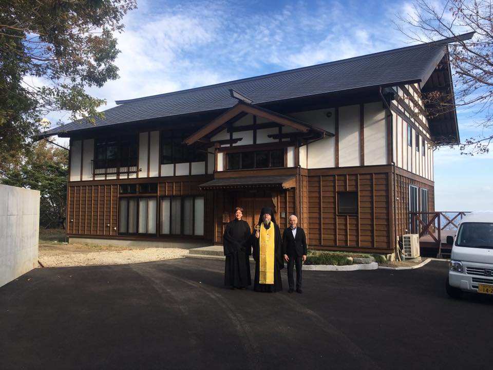 В первом в Японии православном Свято-Никольском монастыре состоялась первая Божественная литургия