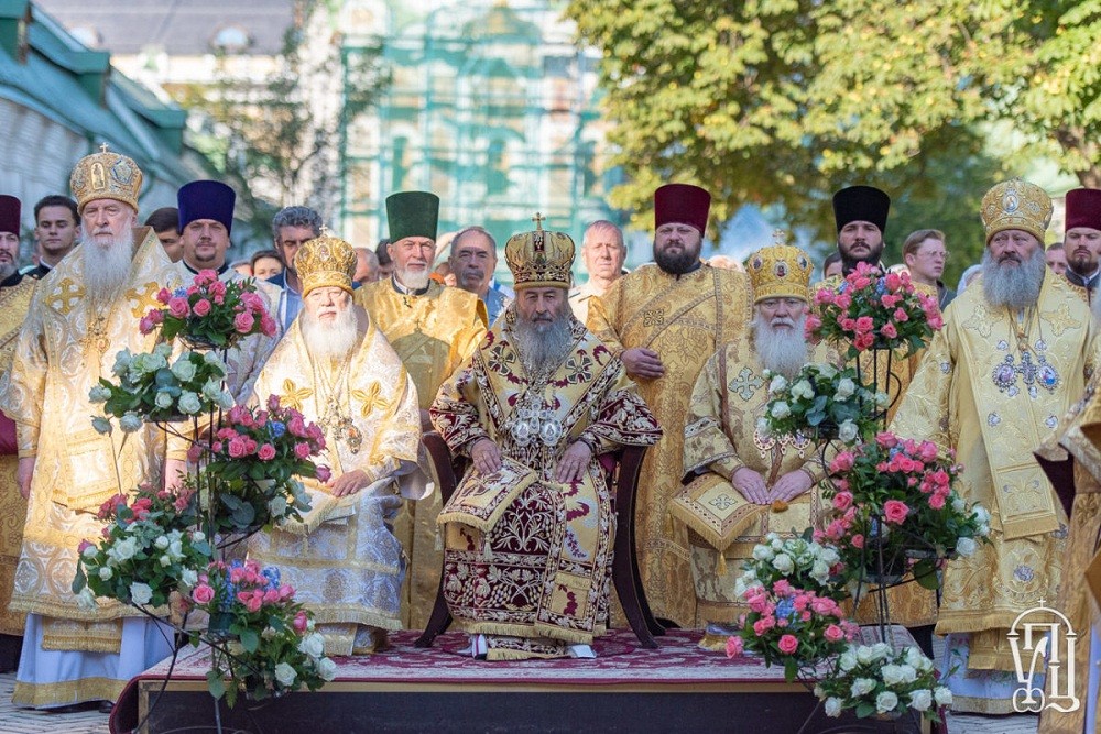 В Киево-Печерской лавре отметили шестую годовщину интронизации Блаженнейшего митрополита Онуфрия
