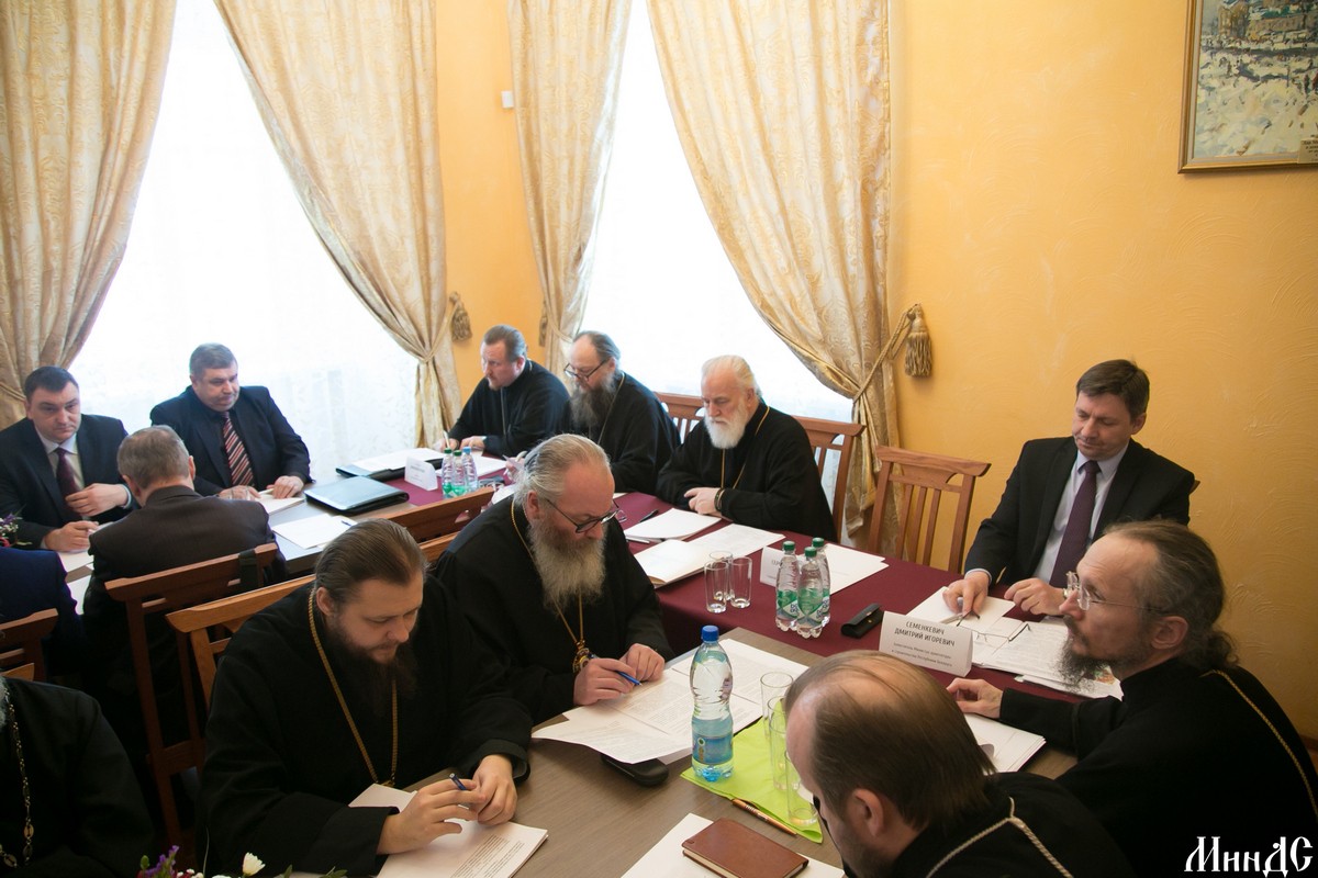 В Успенском Жировичском монастыре состоялось первое заседание Оргкомитета по празднованию юбилейных дат обители