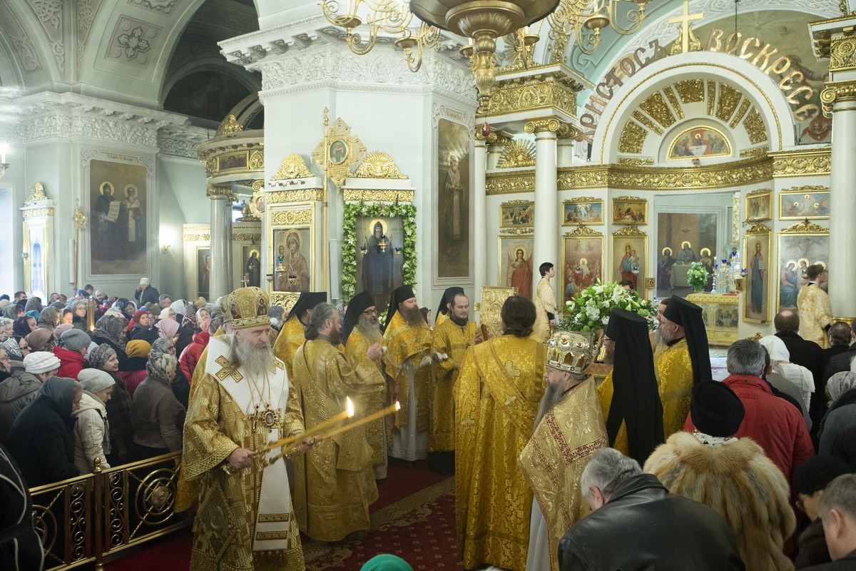 Архиепископ Феогност возглавил в Даниловом монастыре празднование дня памяти благоверного князя Даниила Московского