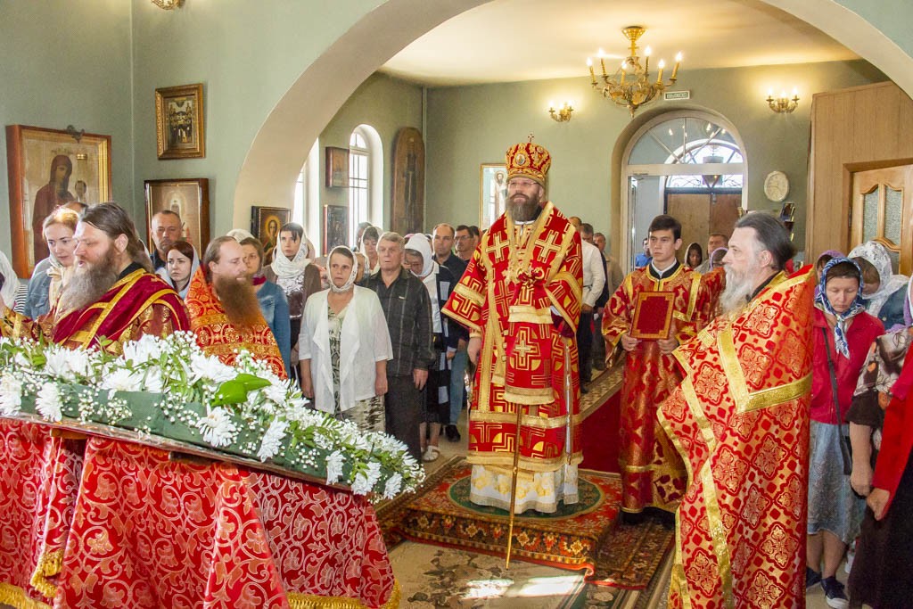 Митрополит Феодосий отслужил Литургию в Иоанно-Предтеченском монастыре Тамбовской епархии