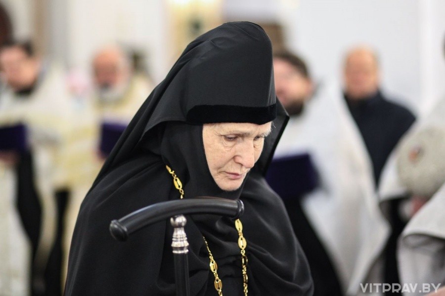 Монахиня Ксения (Соколова) возведена в сан игумении Свято-Духова монастыря города Витебска