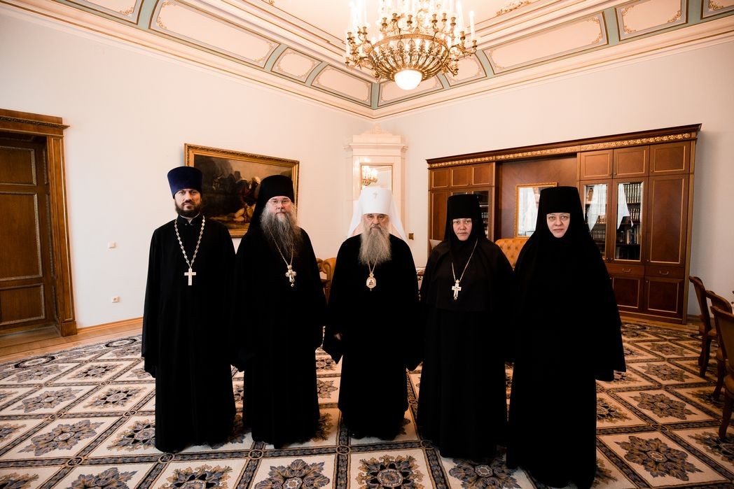 Аккредитационная комиссия провела аттестацию слушателей курсов для монашествующих Санкт-Петербургской митрополии