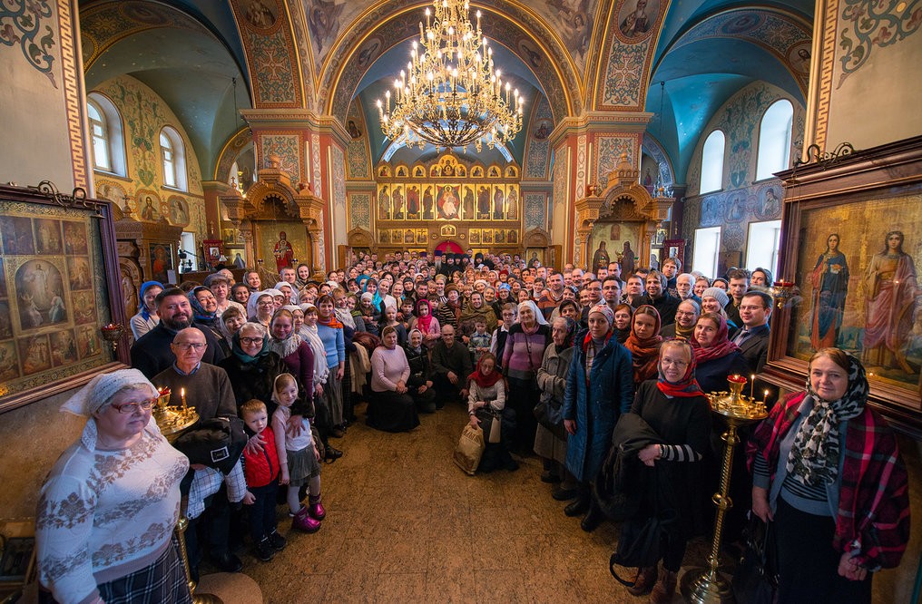 На Московском подворье Валаамского монастыря состоялась фотосъемка