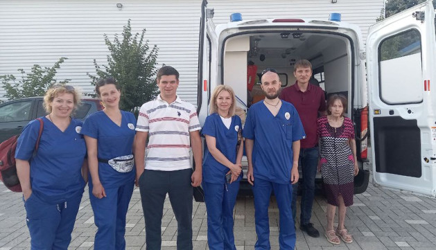 Сотрудники московской больницы Святителя Алексия