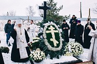 В Бобреневом монастыре в Подмосковье почтили память архиепископа Григория (Чиркова) в годовщину его преставления