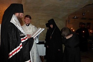 Епископ Савва совершил в Зачатьевском монастыре иноческий постриг