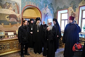 Предстоятель Православной Церкви в Америке посетил Троице-Сергиеву лавру