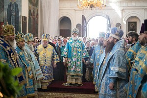 В Успенском Жировичском монастыре состоялось празднование Жировичской иконе Божией Матери