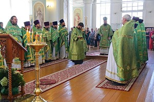 Епископ Дионисий возглавил Литургию в Кадомском Милостиво-Богородицком монастыре Касимовской епархии