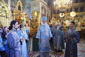 В Корецком монастыре состоялось празднование  иконы Божией Матери «Споручница грешных»