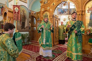 Епископ Маркелл возглавил престольный праздник в Иоанновском монастыре г. Санкт-Петербурга