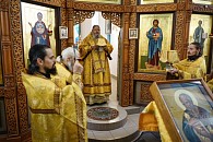 Митрополит Архангельский Корнилий возглавил престольный праздник Иоанно-Богословского монастыря