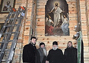 В монастыре Прп. Алексия, человека Божиего, Черкасской епархии засвидетельствовано мироточение образа Христа Спасителя