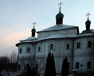 В Никольском храме Новоспасского монастыря началась роспись притвора